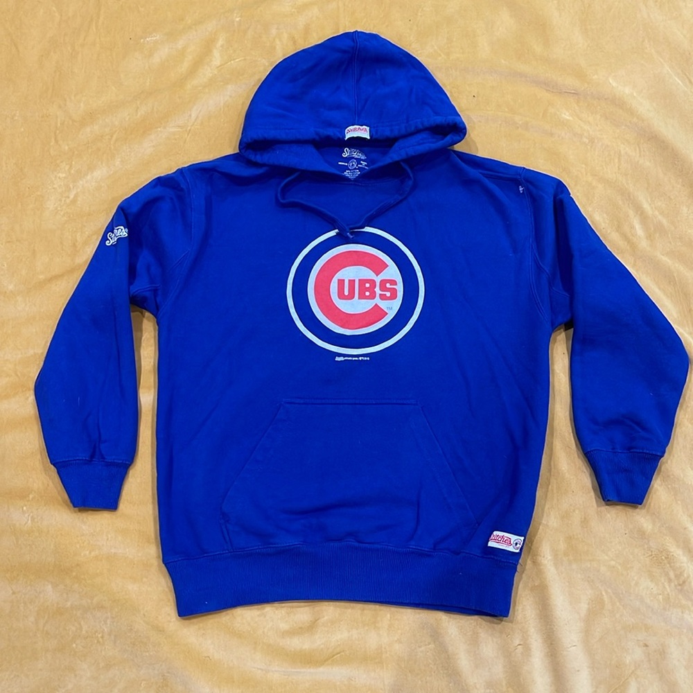 Stitches Blue Cubs Hoodie